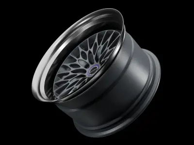 Brixton Forged HS1 Circuit 3pc Low-poly 3D model