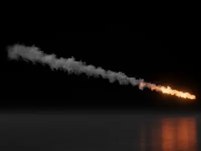 High Resolution 3D Meteorite Animations 3D model