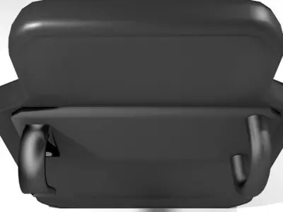 Personal Armor Shield - Small Ballistic Shield 3D model