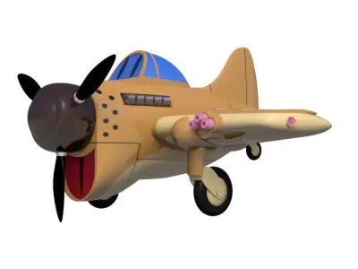 Dog fighter 3D model