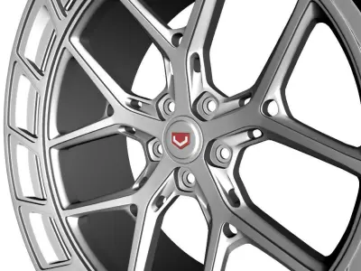 Wheel Model Vossen LC3-01T 3D model