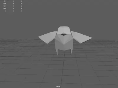 Animal Pack Animated Rig Low-poly Low-poly 3D model