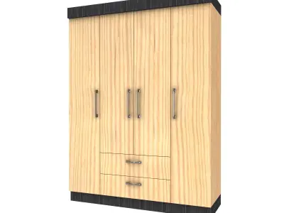 Mordern Cabinet Free 3D model