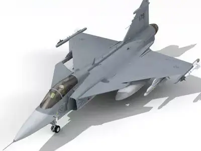 JAS 39 Gripen 3D model