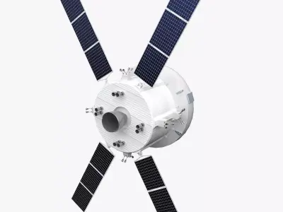 NASA Orion Spacecraft  Low-poly 3D model
