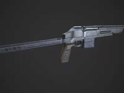 TOZ-106 Shotgun Low-poly 3D model