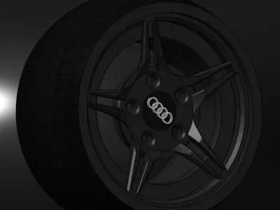 Sports Rim Concept Design 3 Free 3D model