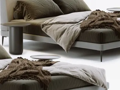 BoConcept Arlington Bed 3D model