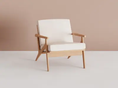 Lounge Chair Free 3D model purchase
