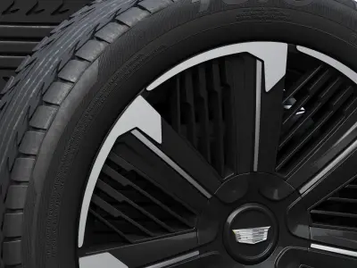 Cadillac wheels 3D model