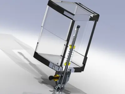 Complete beer cans filler valve Free 3D model