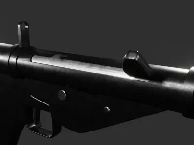 STEN Modified Free 3D model