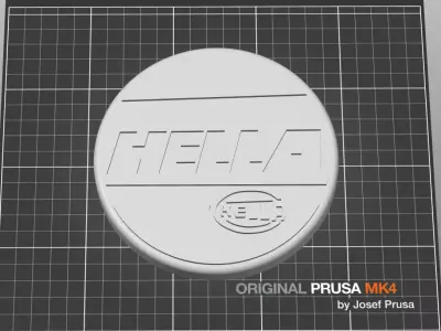 Golf MK2 Hella Covers Free 3D print model