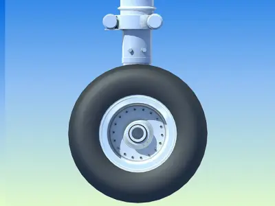 Landing Gear v1 3D model