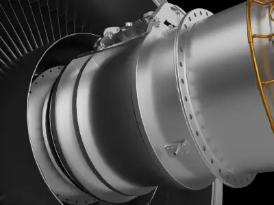 Jet Engine 3D print model