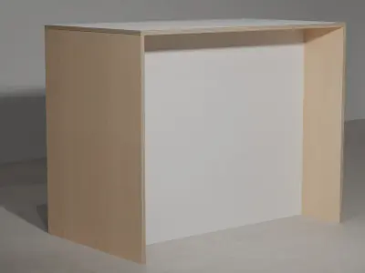 Baltic Birch Kitchen Counter by Path Design Free 3D model