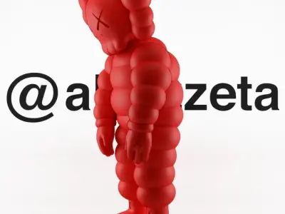 Kaws What Party  for Print 3D print model