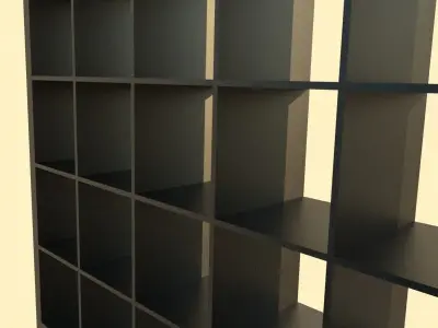 Shelf living room Free 3D model