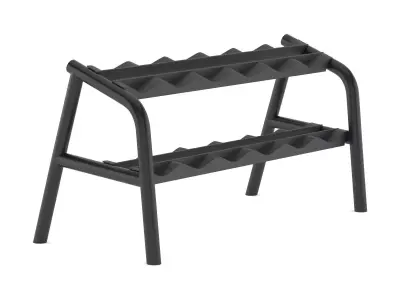 Technogym Dumbbell Rack 3D model