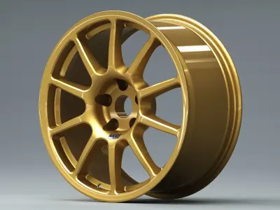 BRAID Wheels Fullrace - A 3D model