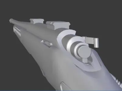 TC Compass Hunting Rifle Free low-poly 3D model