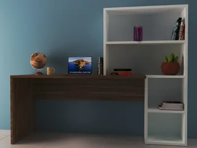 Study table Free 3D model buy