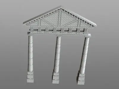 Colosseum Gate 2 3D model