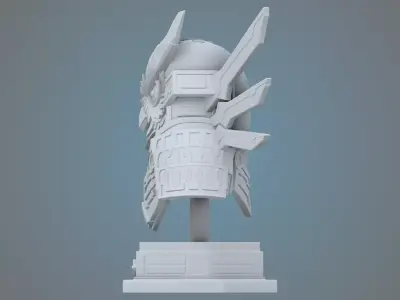Sci-Fi Mechanical Owl Sculpture PM-24 3D print model