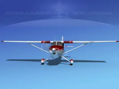 Cessna 170 V03 3D model