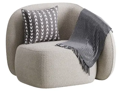 Chair San Marino Right 3D model