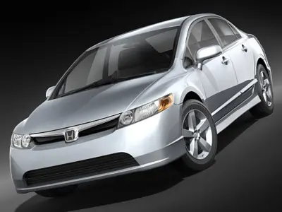 Honda Civic sedan 2007-2010 3D model