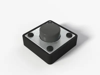 circuit board push button switch 3D model