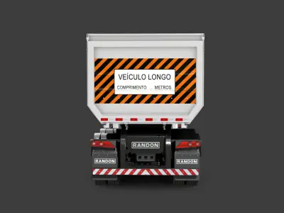 Randon RoadTrain Tipper 9 Axle 2020 3D model