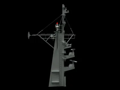 Mast HSM 3D model