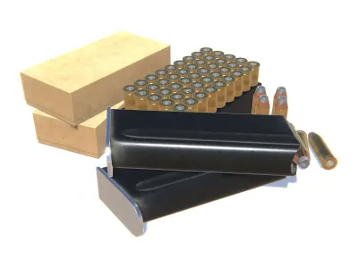 44Magnum Ammo Pack Low-poly 3D model