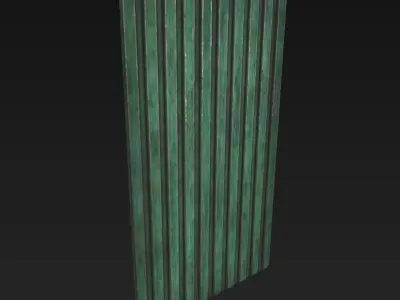 Metal Plates Free low-poly 3D model