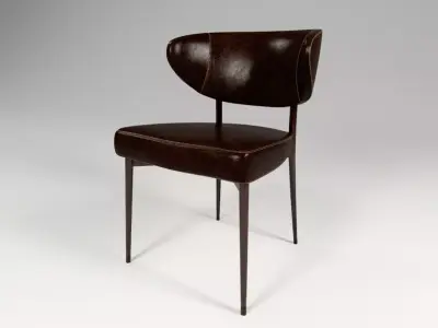 Rustic Chair Free 3D model