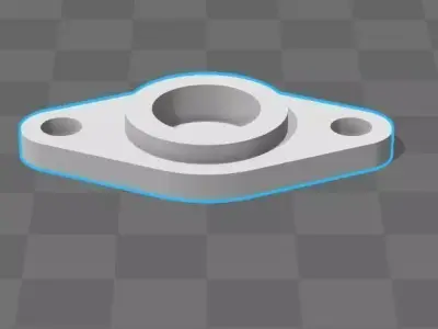 bearings holder D13 B5 d5 3D print model