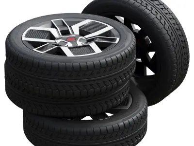 Renault wheels 3D model