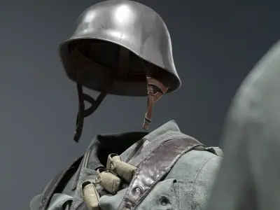 SOLDIER WWII Germany 3D model