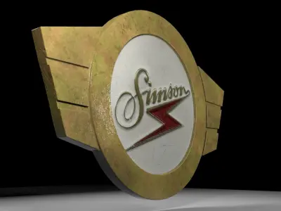 Simson IFA Bird Series Emblem Free 3D model