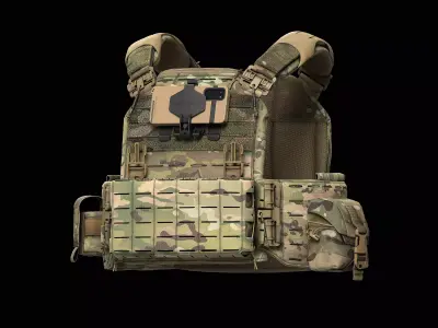 Strandhogg v3 SAPI Cut Plate Carrier V4 Low-poly 3D model