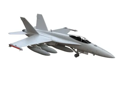 F18 airforce 3D model