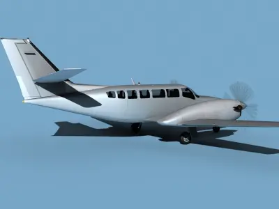 Cessna F406 Caravan II V00 3D model