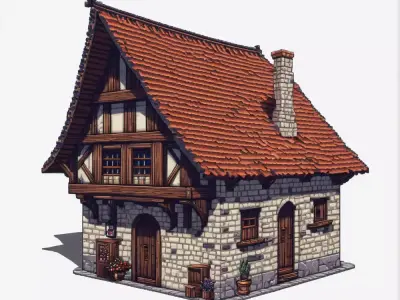 Use-case testing - 3D Model Low-poly 3D model