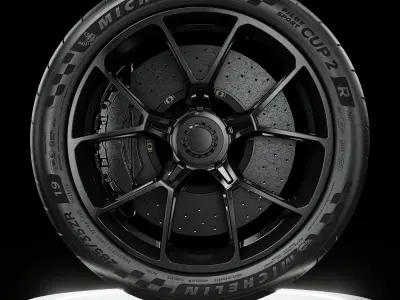 Michelin Pilot Sport Cup 2 R 285 35 ZR19 103Y 3D model