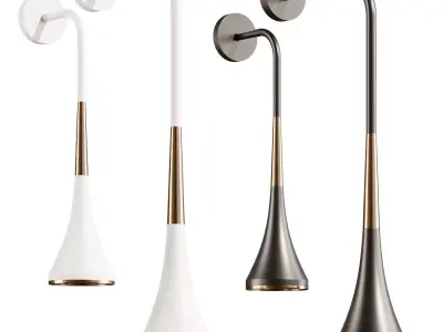 SIMES BELL Wall Light 3D model