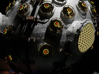 Sci-Fi Octopus 3D model