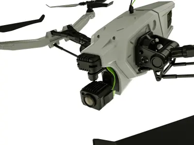 Drone R14 Multi Cam-V4 3D model