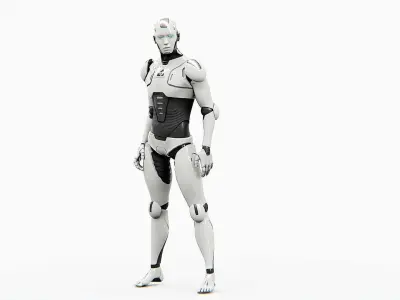 ANDROID CRONOSH  Rigged for Unreal Engine - Unity - MIXAMO 3D model